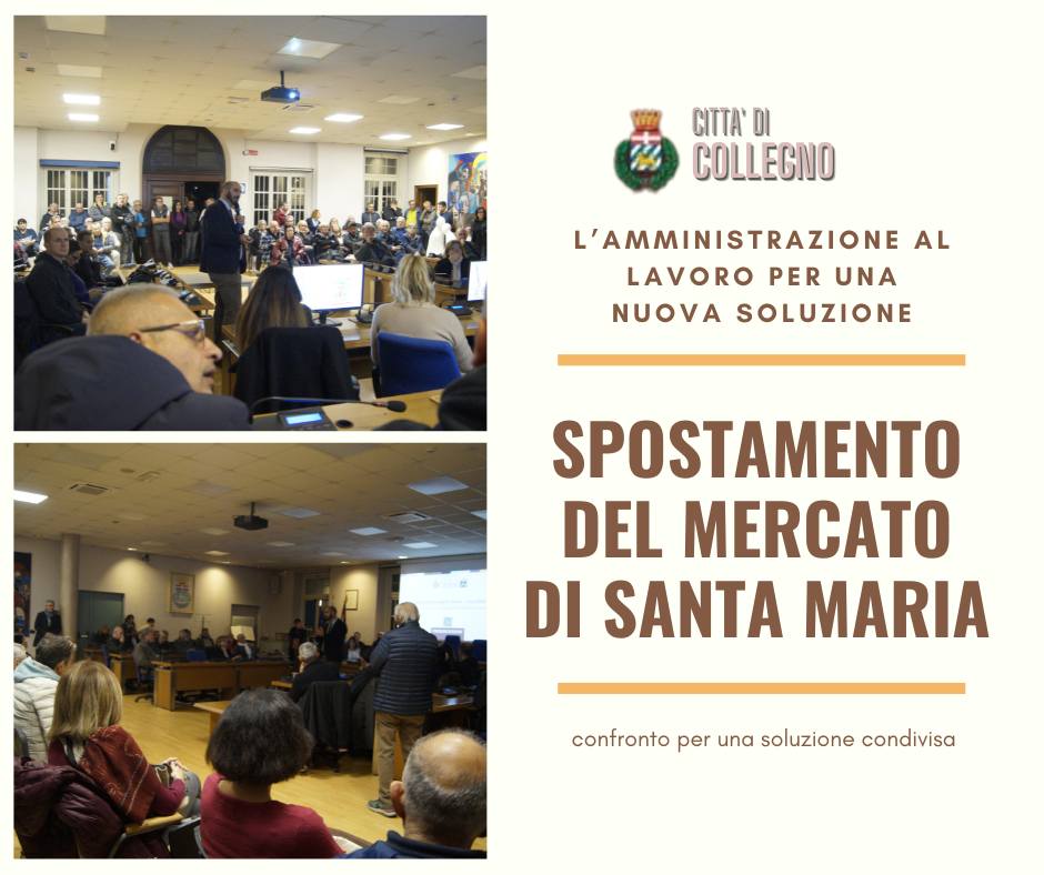 SPOSTAMENTO DEL MERCATO DI SANTA MARIA